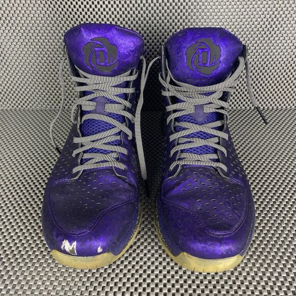 Adidas D Rose 3 \'Night Before Christmas Basketball Shoes Mens Size 10 Purple